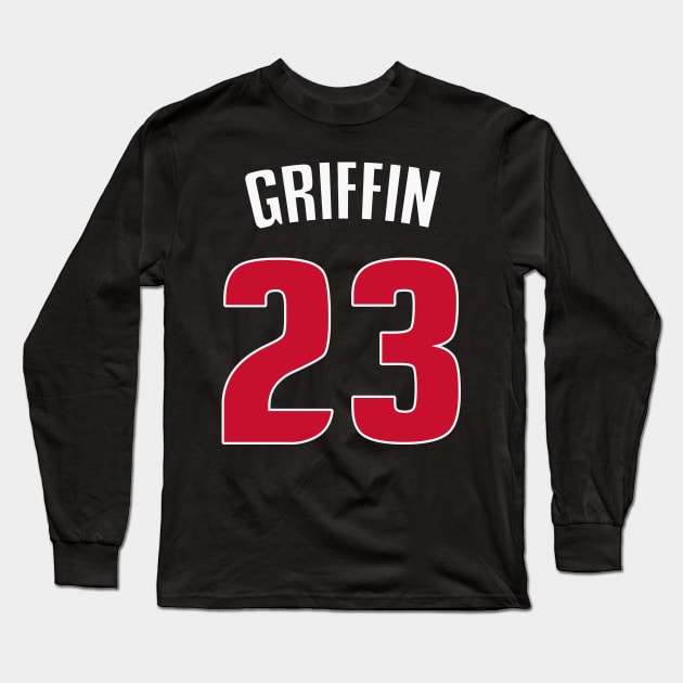 Blake Griffin Long Sleeve T-Shirt by telutiga